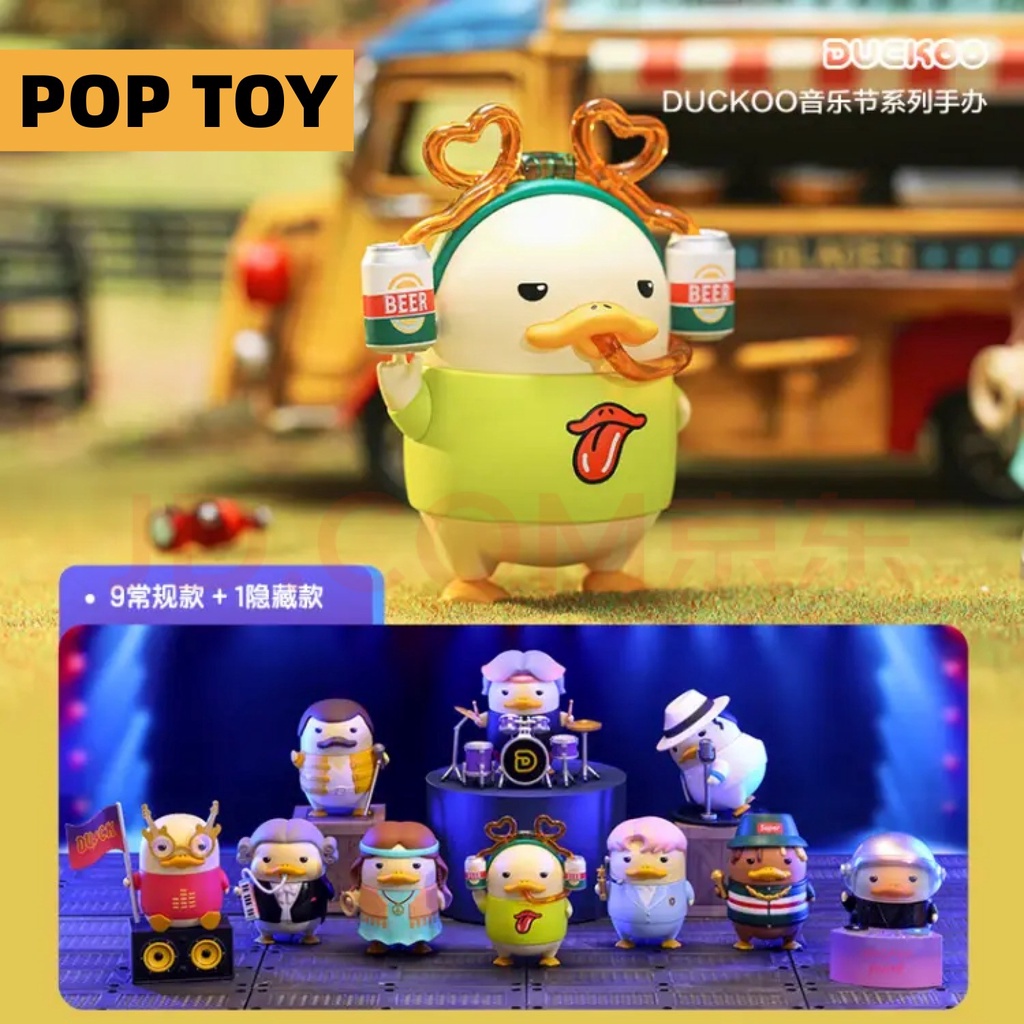 Duckoo Búp Bê Popmart Có Nhạc Dễ Thương Dùng Làm Quà Tặng Cho Bạn Bè
