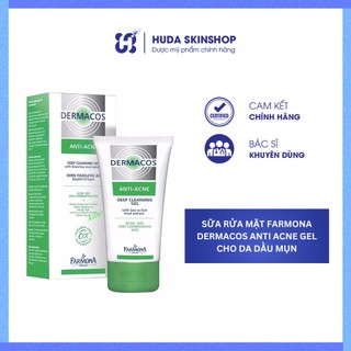 ✅ [Chính hãng] Sữa rửa mặt Farmona Dermacos Anti Acne Gel cho da dầu mụn