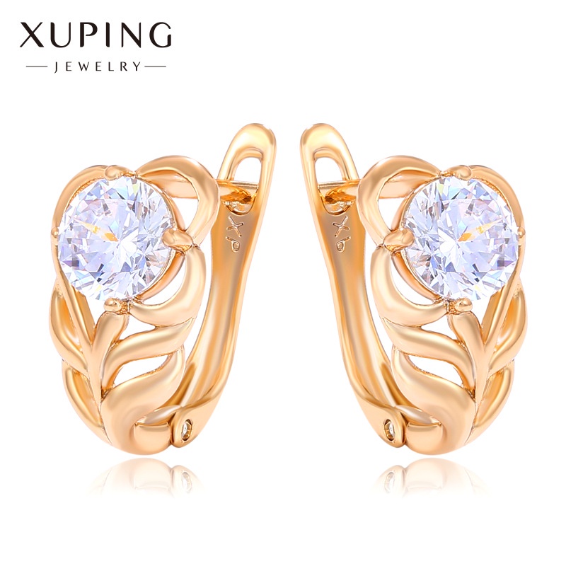 Đôi Khuyên Tai Hình Hoa Lá Thời Trang Cho Nữ