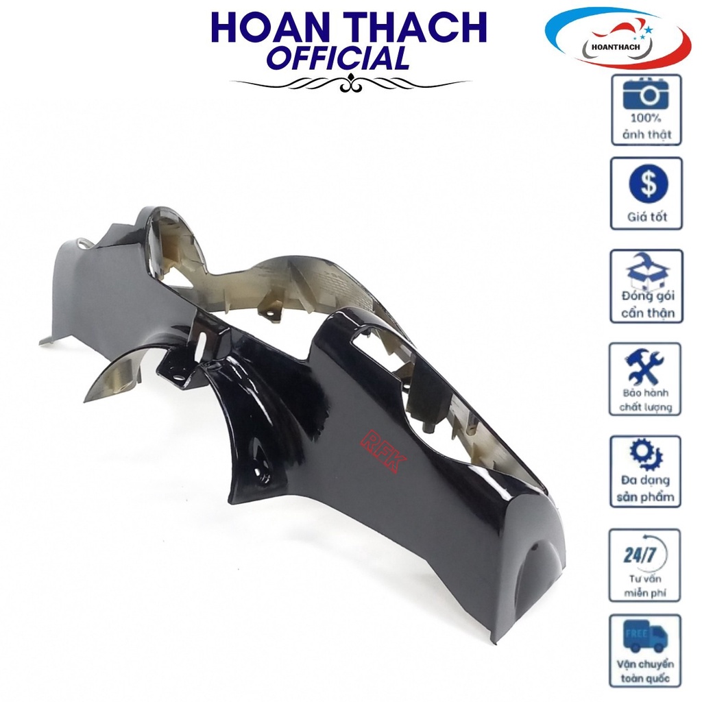 Ốp Đầu Trước Xe Máy Wave Rs Đen Đĩa nhựa đài loan, Hoanthach SP003660
