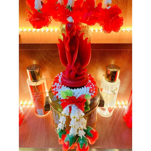 Nến h.ồ l.y mẫu màu đỏ, nến đỏ tình duyên thái lan