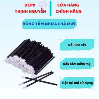 Bông tăm chà mực- gói 50 cây