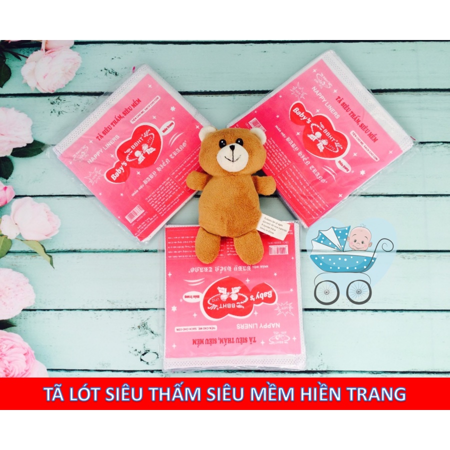 Miếng lót phân su tím Hiền Trang cho bé sơ sinh