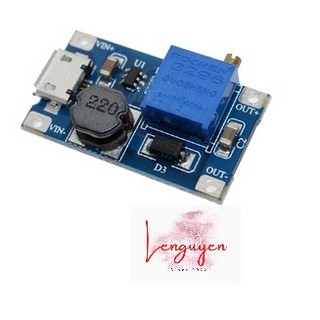 Mô Đun Tăng Áp Mini có Cổng Micro USB ( XY-016 | MT3608 )