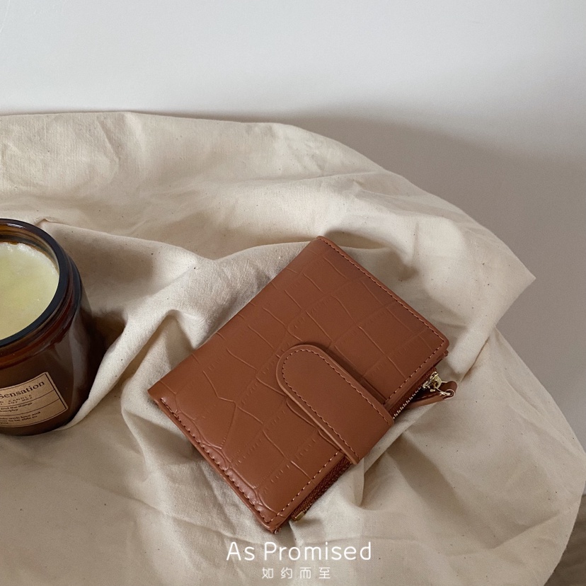 Ví da nữ cầm tay Martha gấp gọn 06S-N