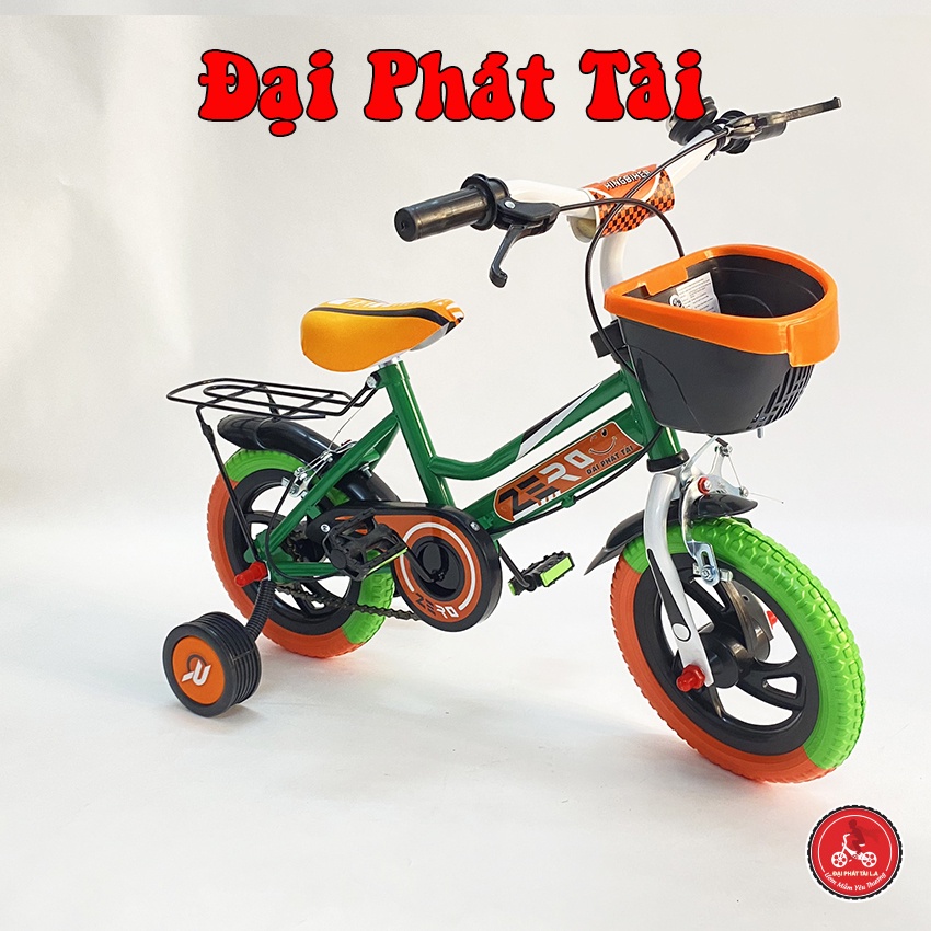 Xe đạp 2 bánh trẻ em zero bánh 12 inch - Đại Phát Tài - 5312ZR-16- dành cho trẻ từ 3 đến 5 tuổi
