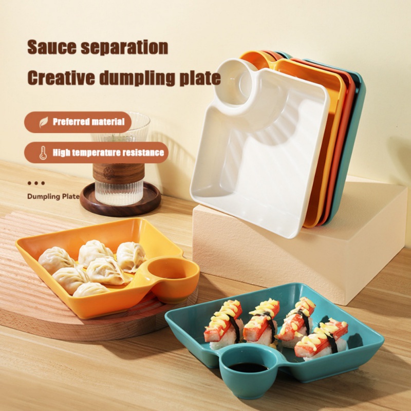 Đĩa Đựng Sốt / Bánh Bao / Giấm Siêu Bền Màu Sắc Đơn Giản Phong Cách Nhật Bản