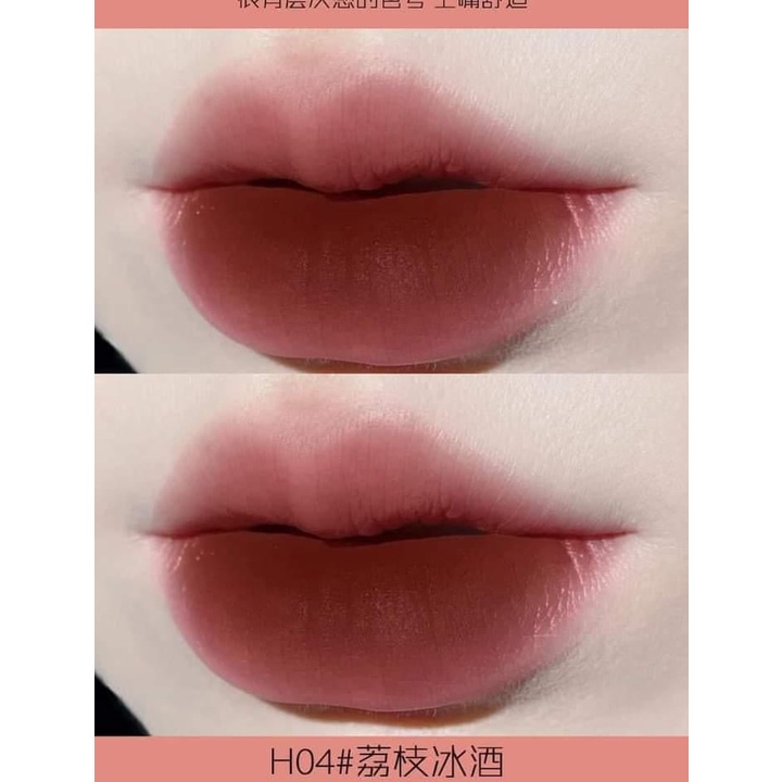 Son kem lì thân vuông Herorange mềm mịn môi và lâu trôi Nội địa Trung