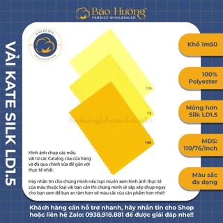 Vải Kate Silk Lạc Đà _  Khổ 1m50 _ Phần B
