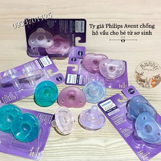 Ty ngậm Avent chống vẩu cho bé từ sơ sinh