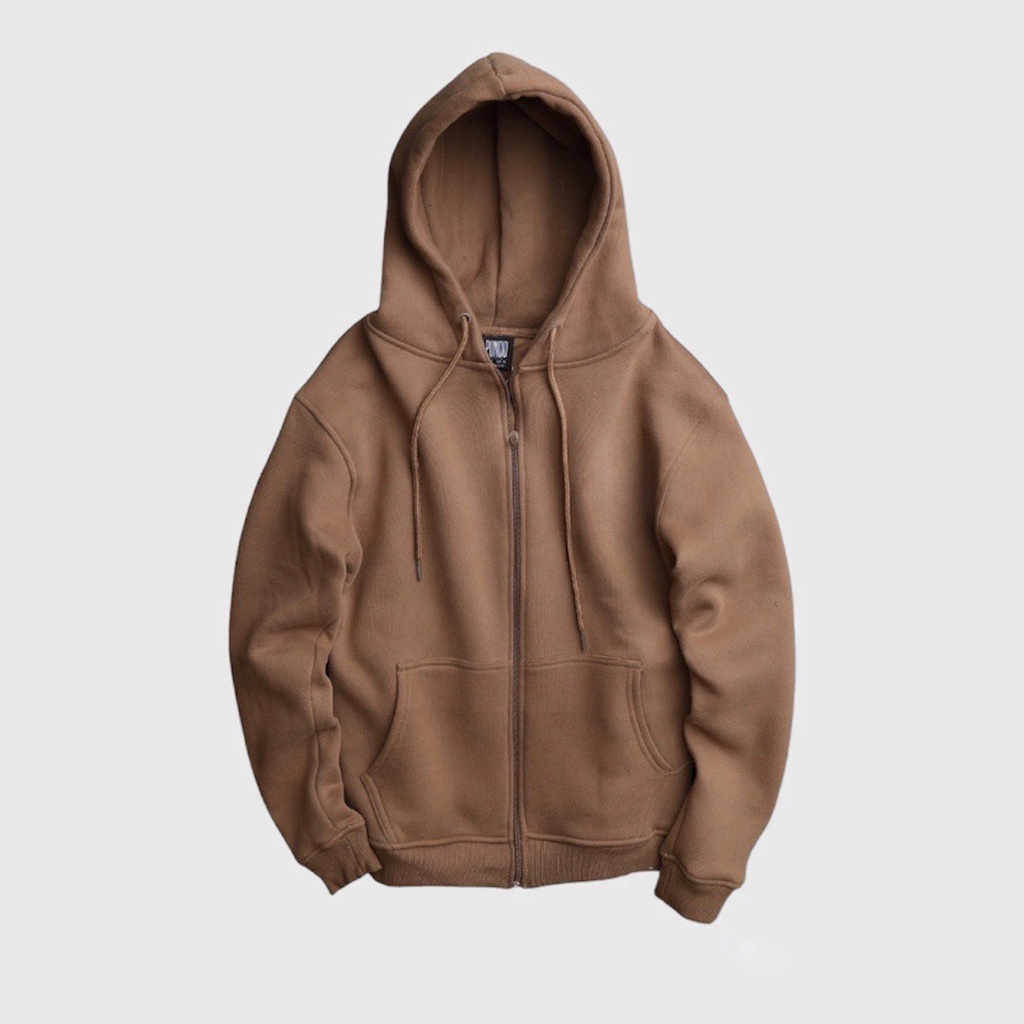 Áo hoodie zip trơn phong cách đường phố năng động_áo khoác nam nữ_bảng màu trendy_thailen_THAILEN_THAILENUNISEX