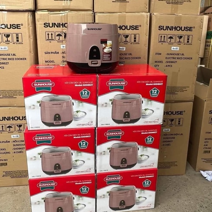 NỒI CƠM ĐIỆN 1.8L SUNHOUSE SHD8627