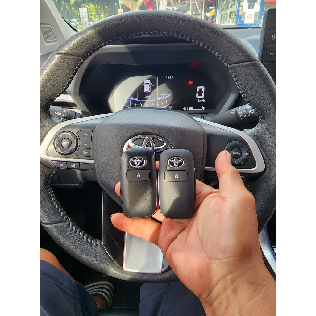 Bao da, Ốp Bảo vệ, Vỏ Bọc Chìa Khóa Bằng TPU Cho Xe Toyota Raize, Veloz, Avanza