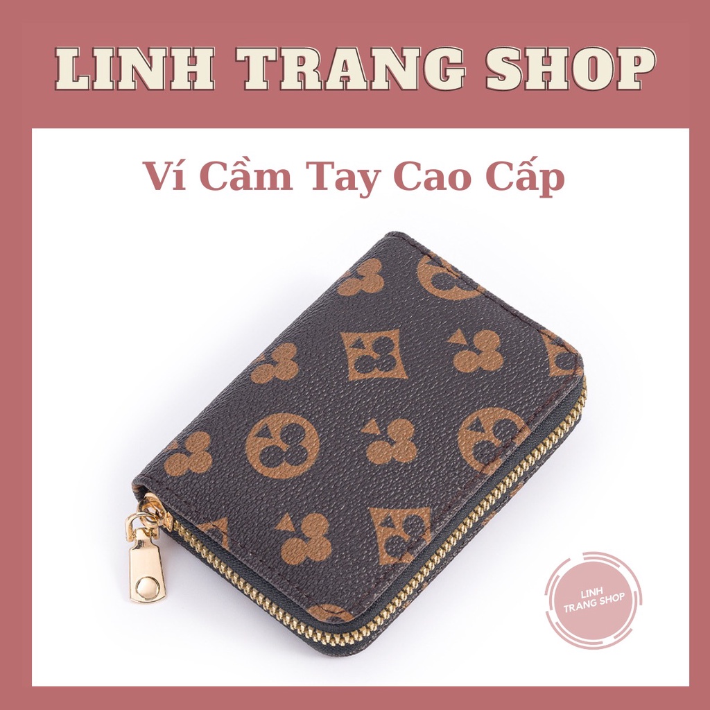 Ví Cầm Tay Cao Cấp , Nhiều Ngăn Đựng Thẻ Dễ Thương