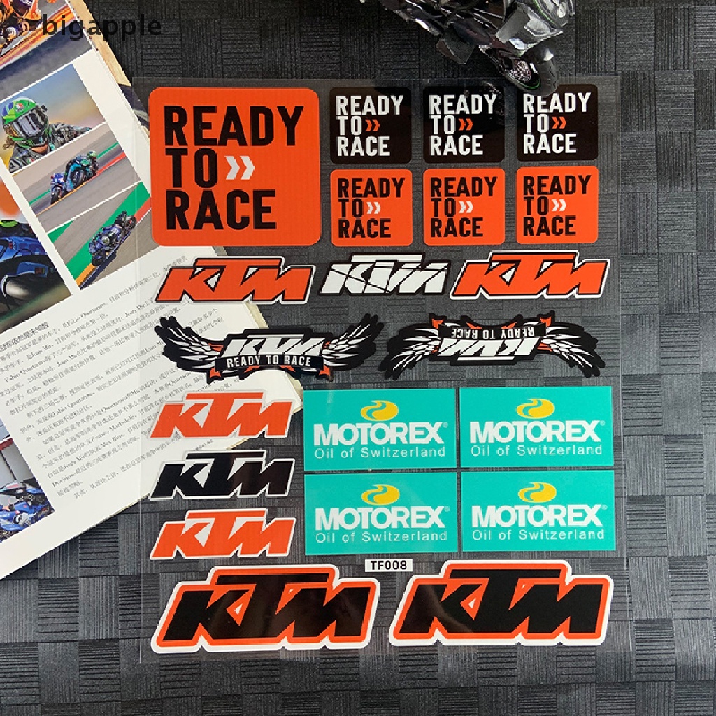 Đề Can Phản Quang Dán Trang Trí Xe Mô Tô KTM Duke 125 200 390 690 990 1290 Adv SXF EXC EXC-G XC XCW RDG