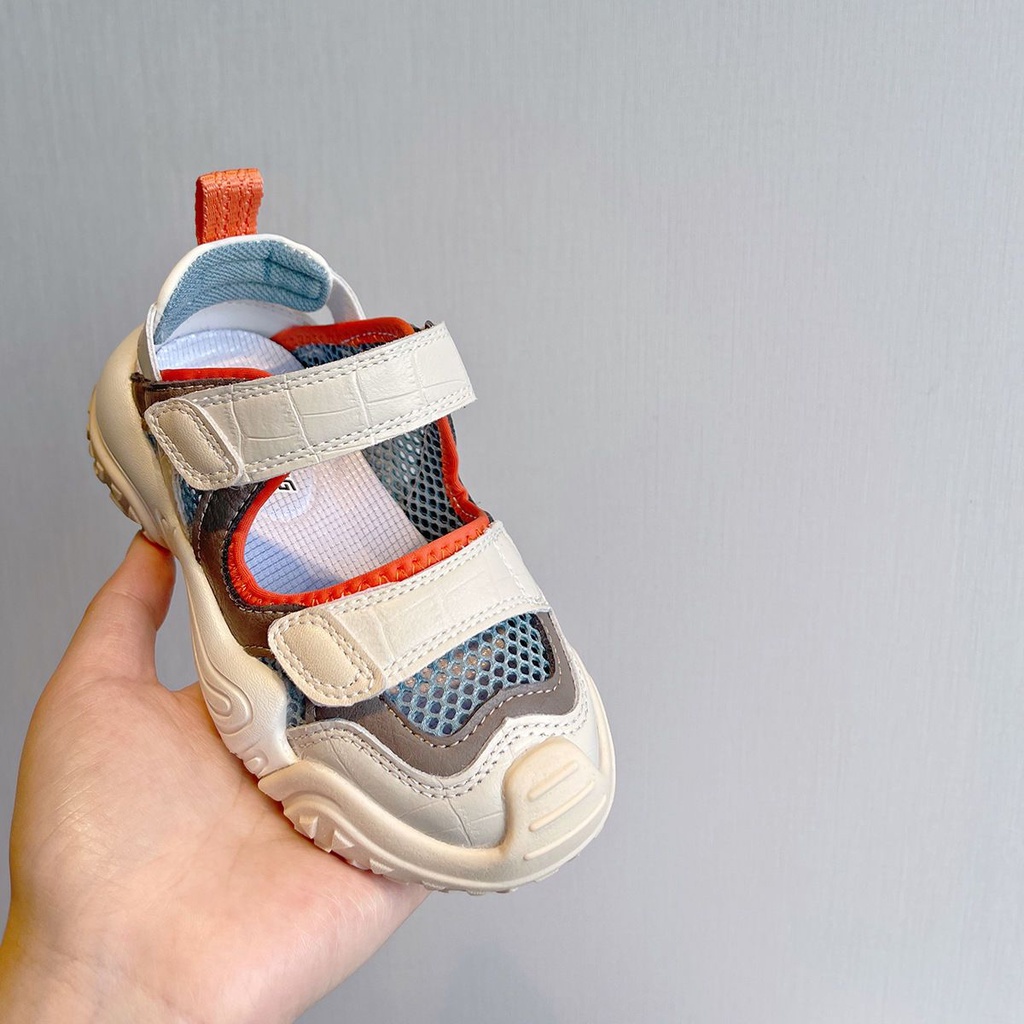 Hàng Có Sẵn! [Hàng Có Sẵn!]Giày Sandal Thể Thao Hở Ngón Thoải Mái Thời Trang Mùa Hè Cho Bé Trai