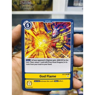 Thẻ bài digimon mã ex3-068 - god flame - option - common