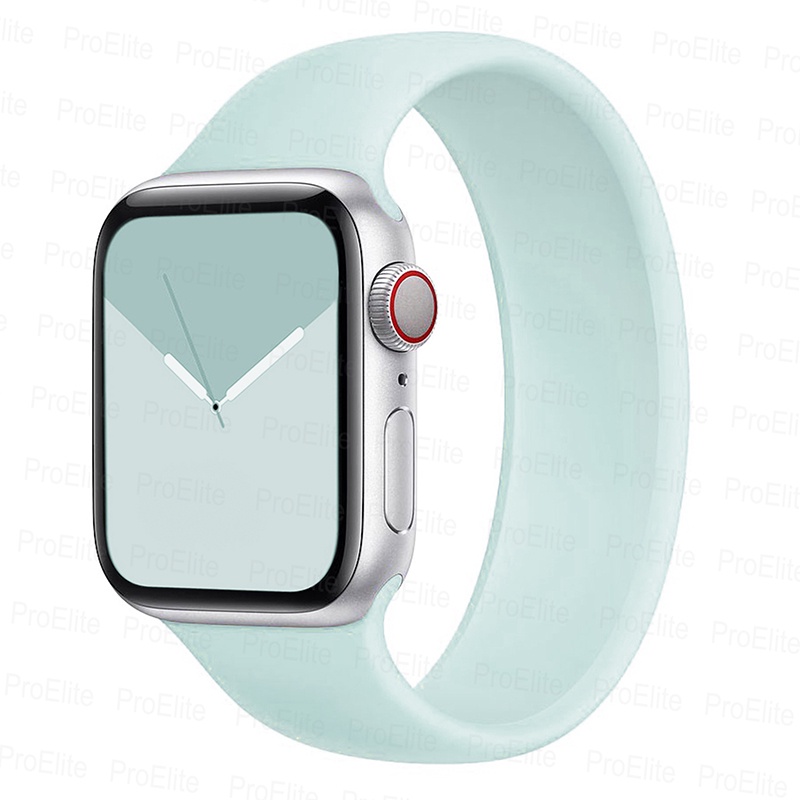 Dây Đeo Đồng Hồ Bằng Silicon Co Giãn 49mm 45mm 41mm 40mm 44mm 42mm 38mm Cho iwatch series 8 7 6 SE 5 4 3 Ultra