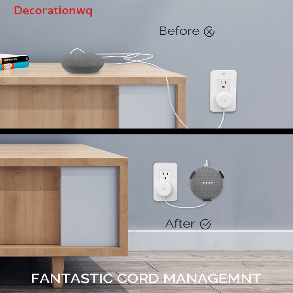 Loa Thông Minh Mini Gắn Tường Kèm Móc Treo Dành Cho Google Home Mini / Echo Dot Mới