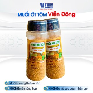 Muối ớt tôm Viễn Đông 110g muối chấm trái cây đậm đà-Vien Dong Sai Gon