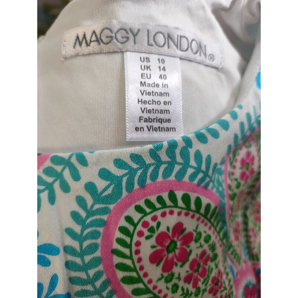 Đầm Maggy London sz 10, new 98%