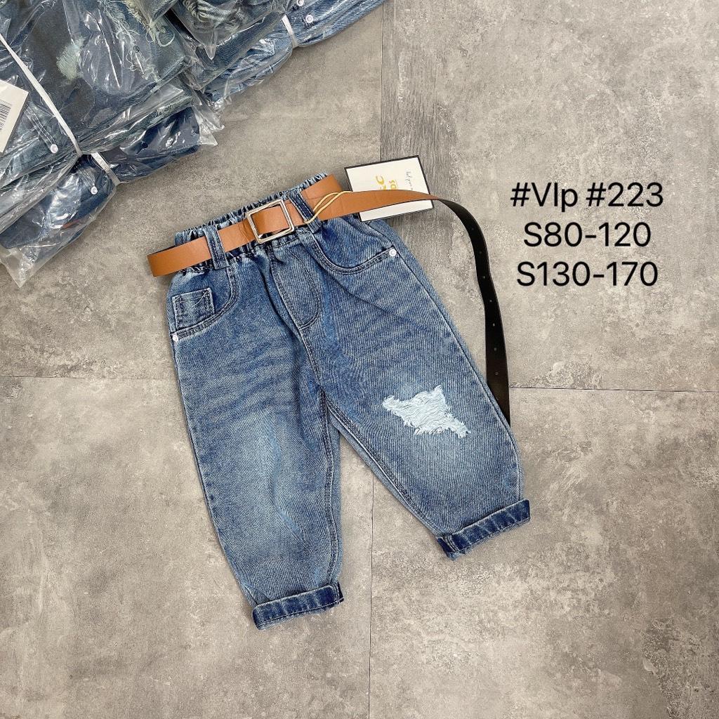 Quần jean việt nam xuất khẩu cho bé 9-33kg 223
