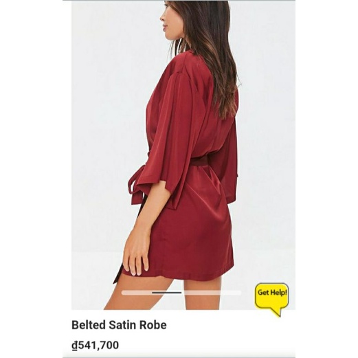 (Size S-L) Áo khoác ngủ kimono xuất dư, Forever 21 | BigBuy360 - bigbuy360.vn