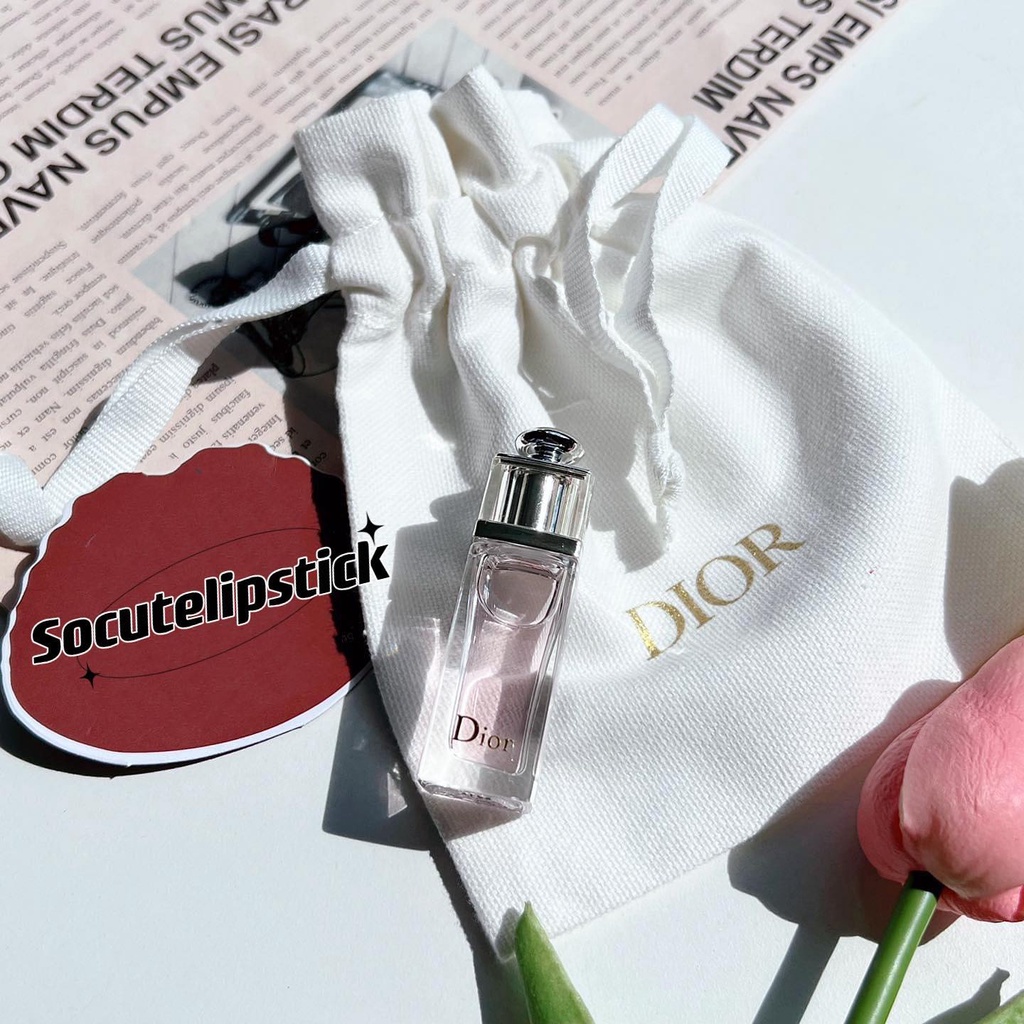 Nước hoa Diior Addict Eau Fraiche Mini 5ml Kèm Túi Dây Rút