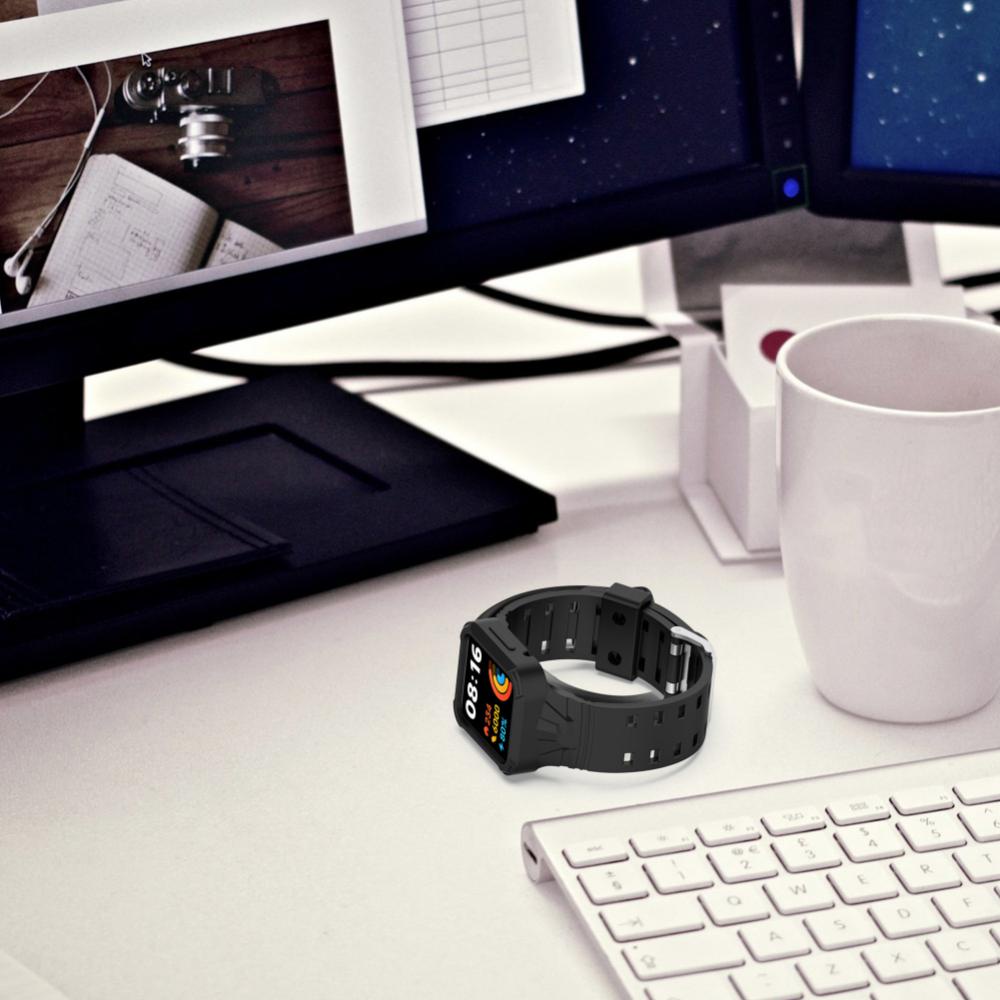 Dây Đeo Silicone Thay Thế Cho Đồng Hồ Thông Minh Xiaomi Mi Watch Lite Redmi Watch 2 Lite