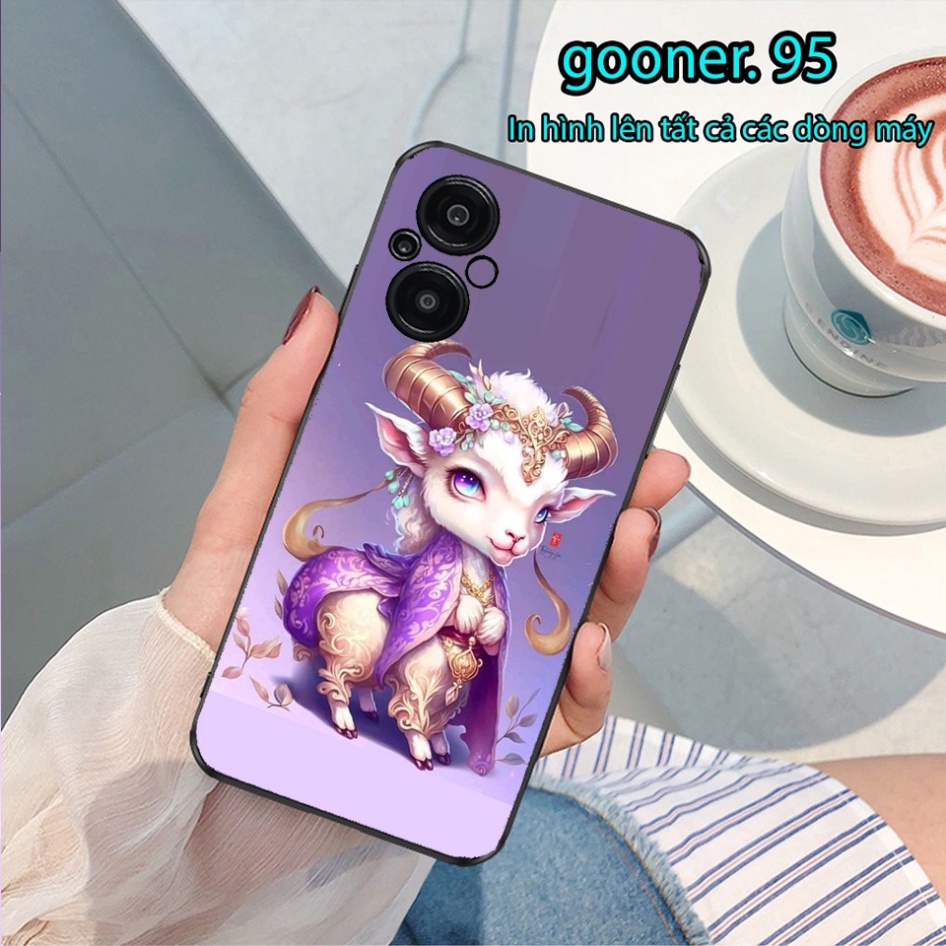 ỐP LƯNG OPPO RENO 8Z-RENO 7Z-RENO 7 5G-RENO 8 5G IN HÌNH 12 CON GIÁP CÁ TÍNH DỄ THƯƠNG QUYỀN LỰC