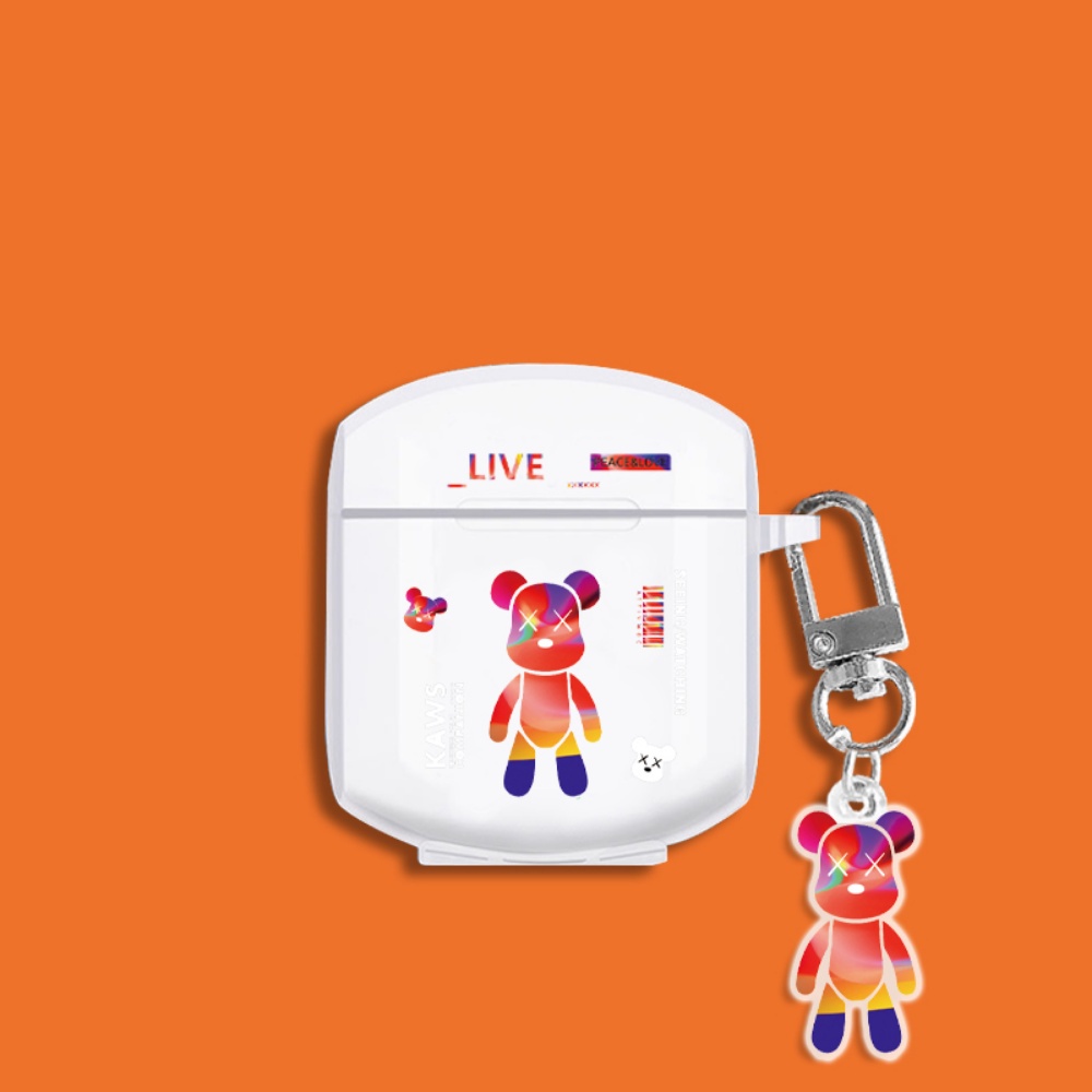 Vỏ Bảo Vệ Hộp Sạc Tai Nghe Edifier TWS 200 Mềm Trong Suốt Họa Tiết Kuromi Hoạt Hình