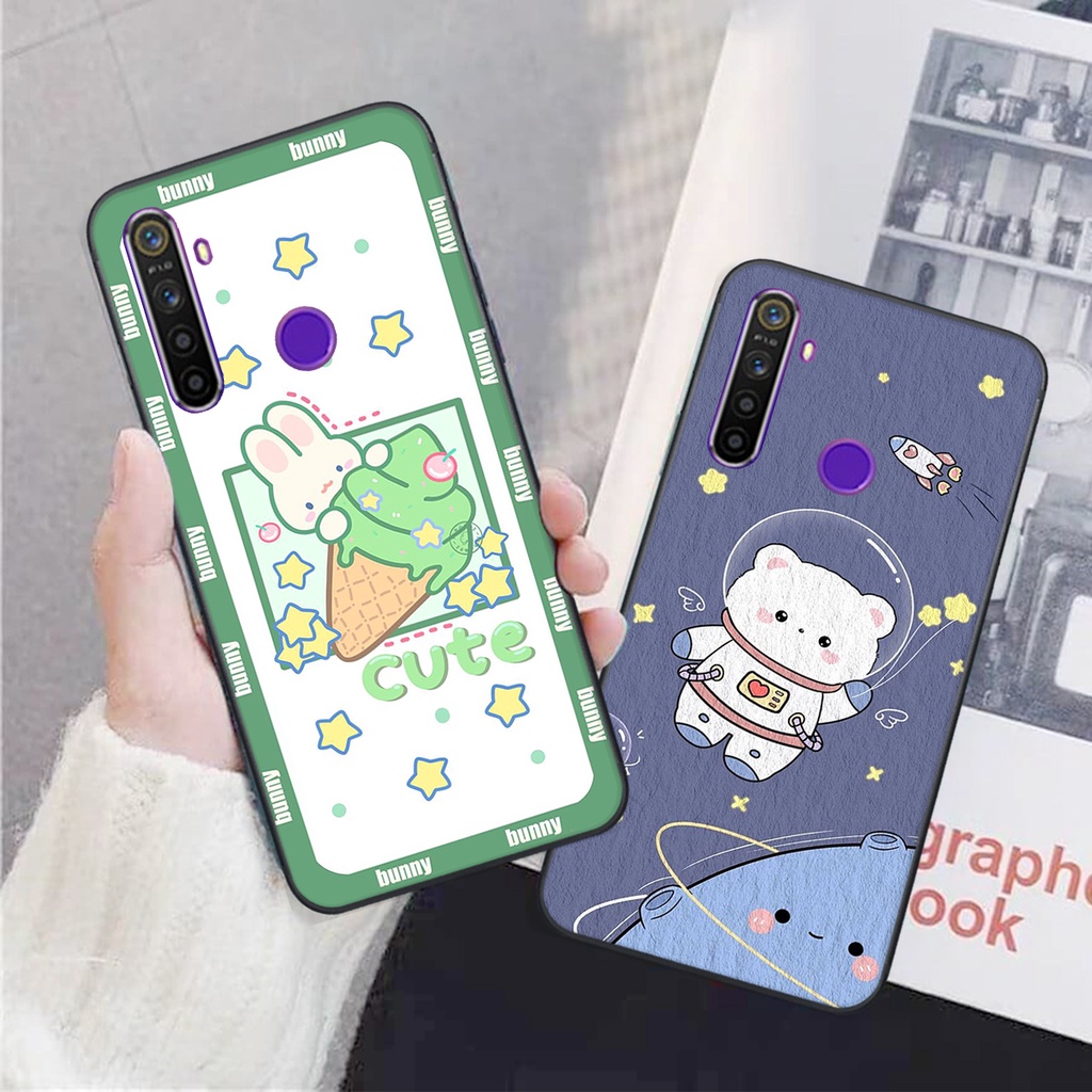 Ốp lưng Realme C3/ 5 / 5i / 6i in hình tom&amp;jerry , con vịt , vũ trụ SIÊU CUTE