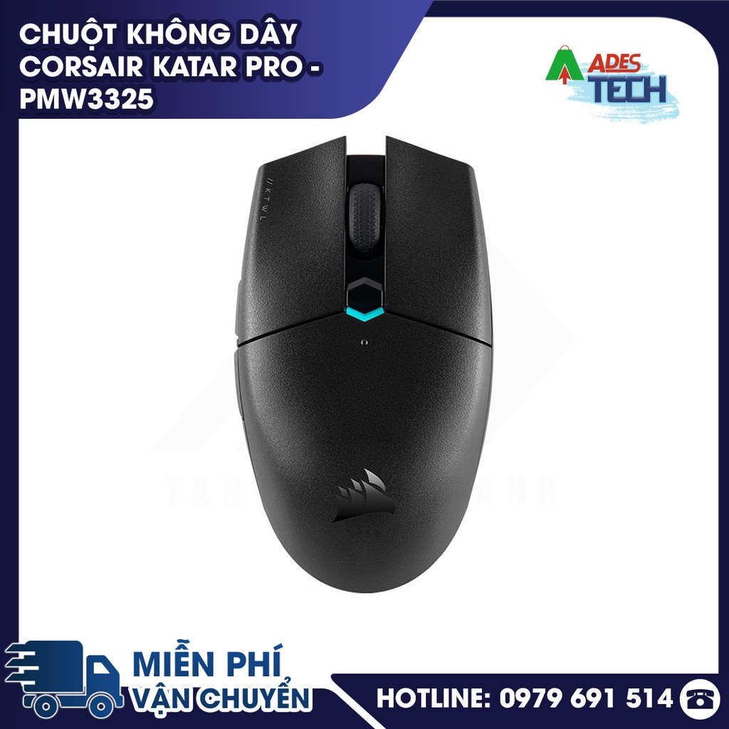 ✔️Chuột máy tính Corsair Harpoon RGB PRO - PMW3325✔️Up to 6K DPI✔️BẢO HÀNH 24 THÁNG