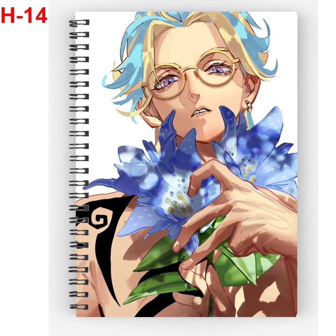 Sổ lò xo Haitani Rindou anime Tokyo Revengers