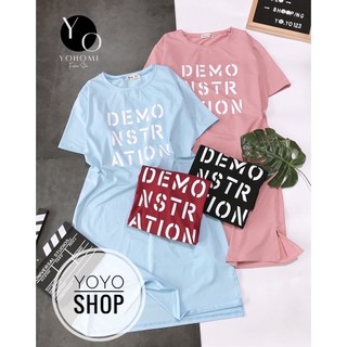 Đầm Bigsize Dáng Suông Thun Thái Cao Cấp Có Túi Xẻ Tà Form Từ 50-70kg mã DEMO