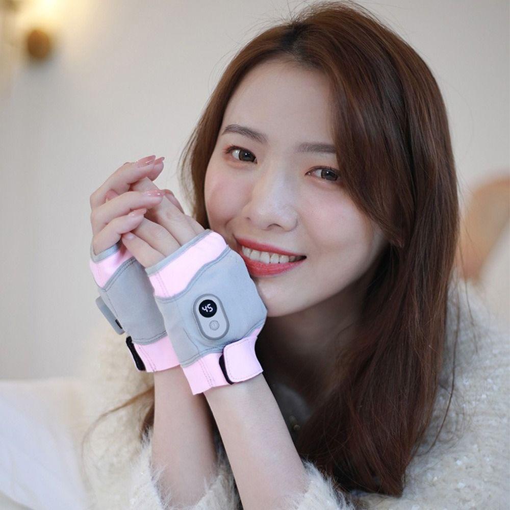 LAY Găng Tay Giữ Ấm Chạy Điện USB Tiện Dụng