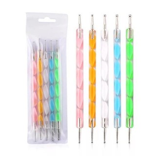 sét bút chấm bi nail