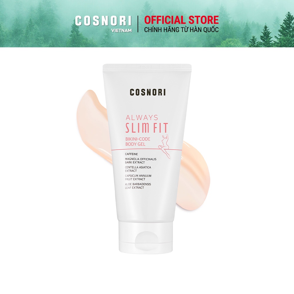 Kem tan mỡ Cosnori Always Fit Bodetox tiện dụng 150ml