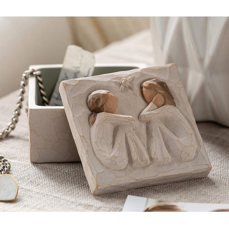 Hộp Đựng Trang Sức Có Nắp Đậy Tiện Dụng