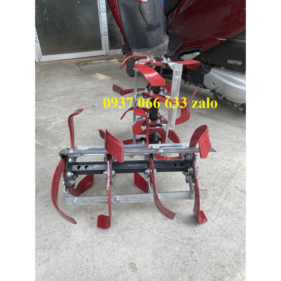 Bộ Xới Đất, Phay Đất Xịn Nhật Bản Lắp Máy Xới Đất Đa Năng