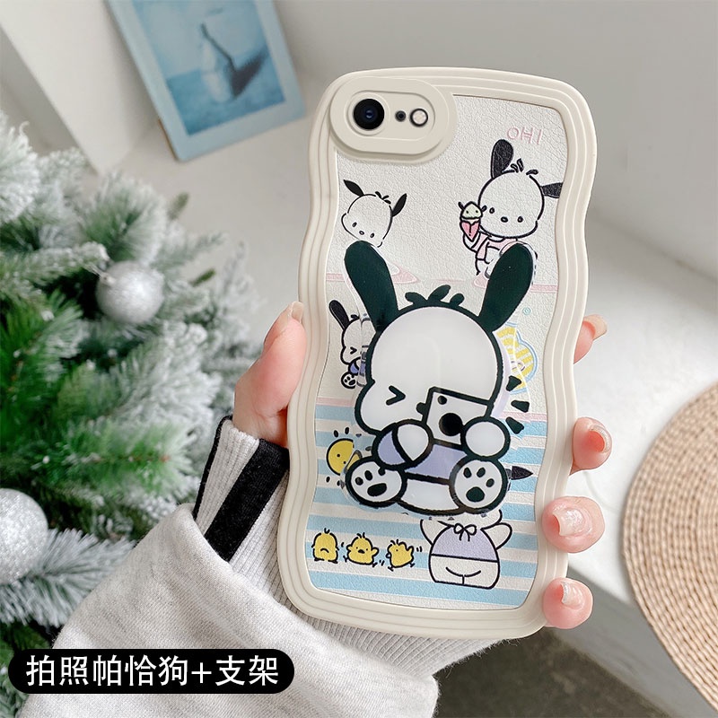 Ốp lưng iPhone 6 ốp lưng iPhone 6S ốp lưng iPhone 6 Plus ốp lưng iPhone 6s 7 Plus 8Plus Ốp Điện Thoại Mềm Họa Tiết Hoạt Hình Có Giá Đỡ Cho iPhone 6