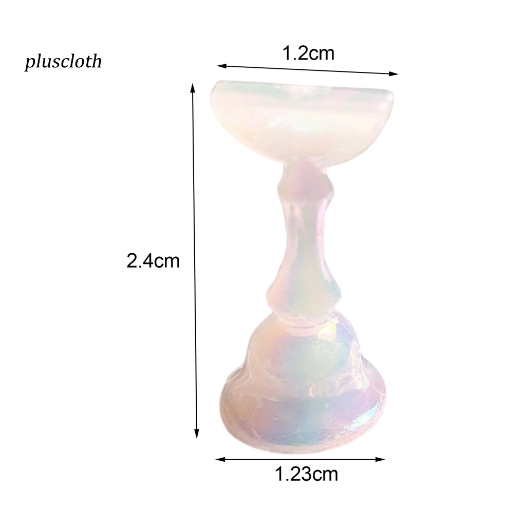 Set 5 Móng Tay Giả Có Giá Đỡ Trưng Bày Chống Mài Mòn