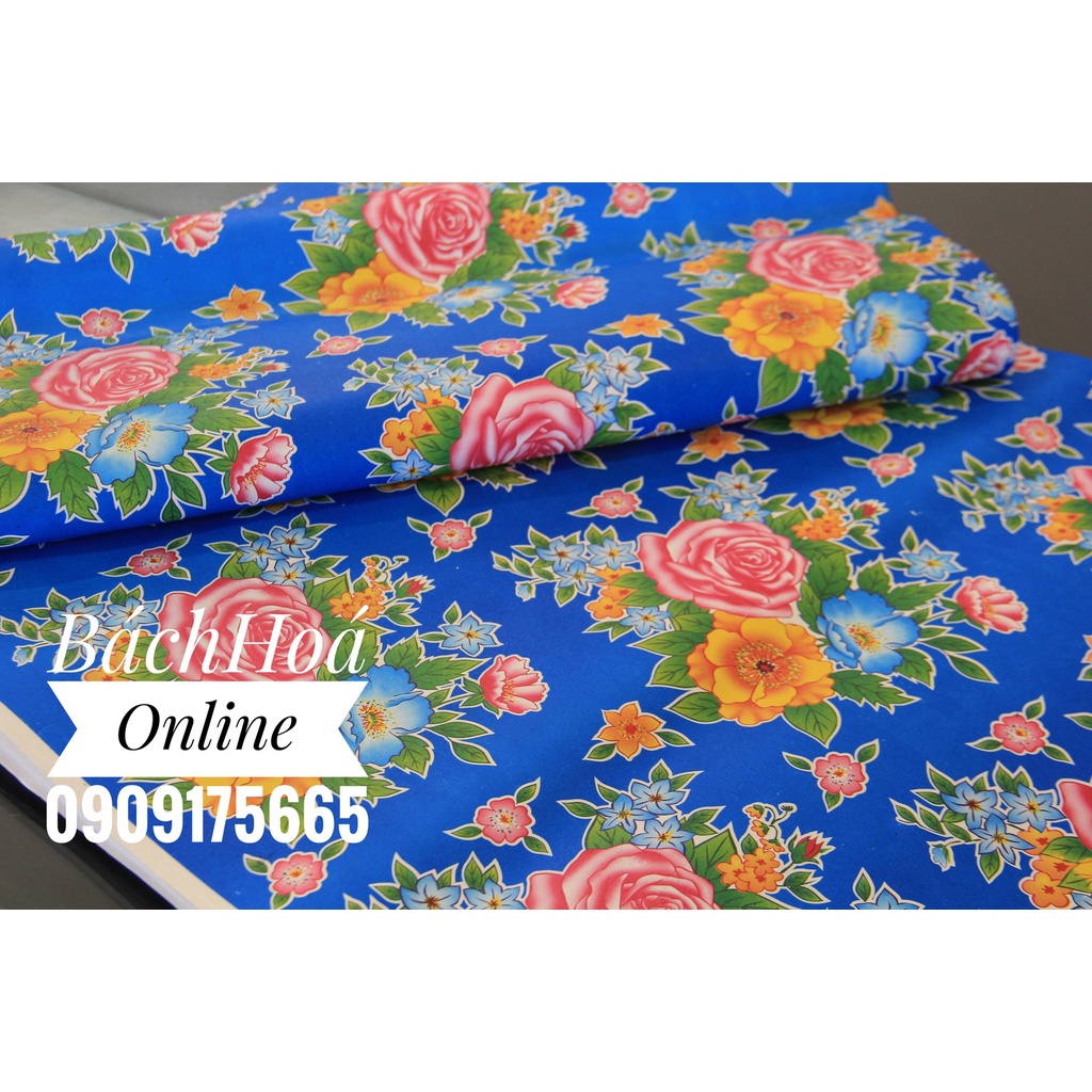 Giấy xanh, mẫu hoa dùng để gói quà, chậu cây 55 x 65cm