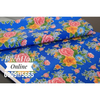 [Mẫu giấy xưa] Giấy xanh, mẫu hoa dùng để gói quà, chậu cây 55 x 65cm