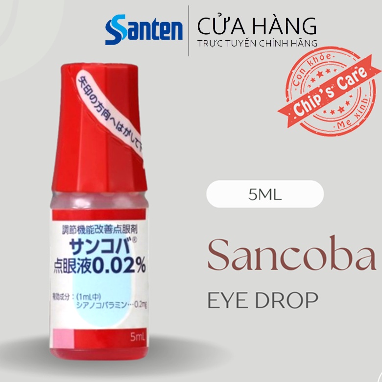 Sancoba nhỏ mắt nội địa Nhật bản