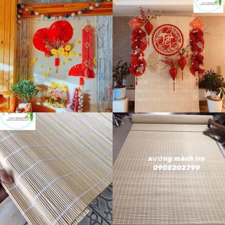 [Rẻ Vô Địch] Mành tre trang trí Tết 1.6mx2m. Phông mành tre chụp hình. Mành tre trang trí. Sỉ mành tre IB.