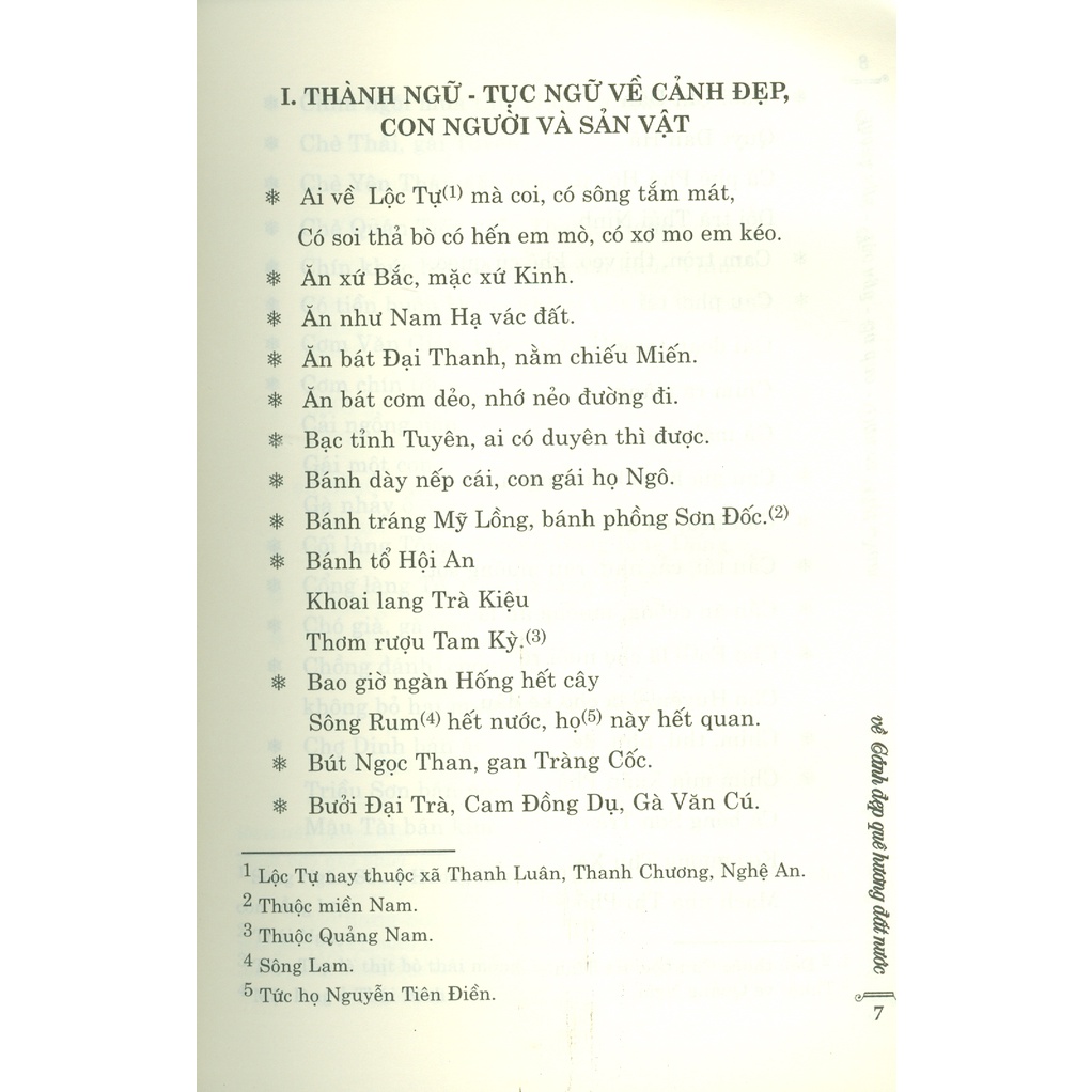 Sách - Thành Ngữ - Tục Ngữ - Ca Dao - Dân Ca Việt Nam