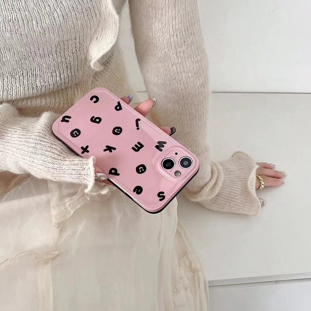 Ốp Lưng MàU HồNg Dễ Thương Cho iPhone 11 12 12pro 12promax 13 13promax 14 14pro 14promax