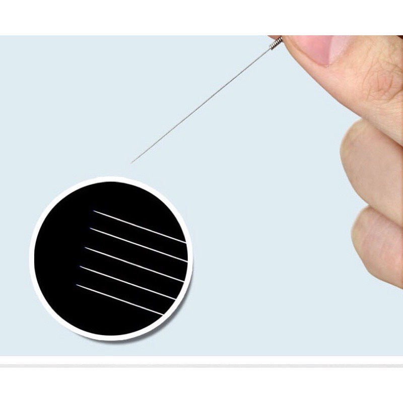 Kim châm cứu Lạc Á - Hộp 100 kim - Đóng vỉ - Siêu rẻ - Sắc bén