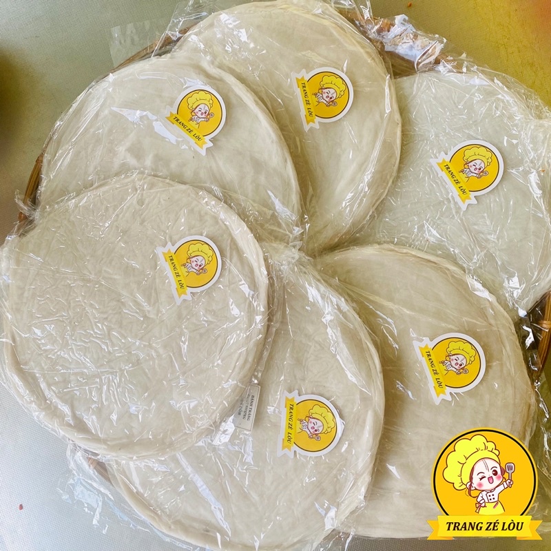 Bánh Tráng Phơi Sương Tròn Mỏng Dẻo🥞Thơm Ngọt Vị Bột Gạo🥞Ăn Vặt Trang Zé Lòu